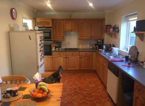 Kitchen before the renovation