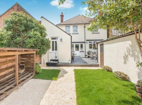 New garden and house